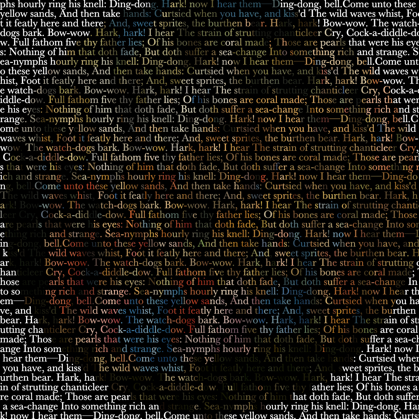 Full-bleed lines of text tiled over a Renaissance painting — Adoration of the Magi, Fra Angelico and Fra Filippo Lippi, National Gallery of Art, Washington D.C.